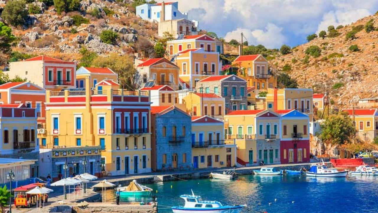 SeaMe Villa Symi Exterior foto