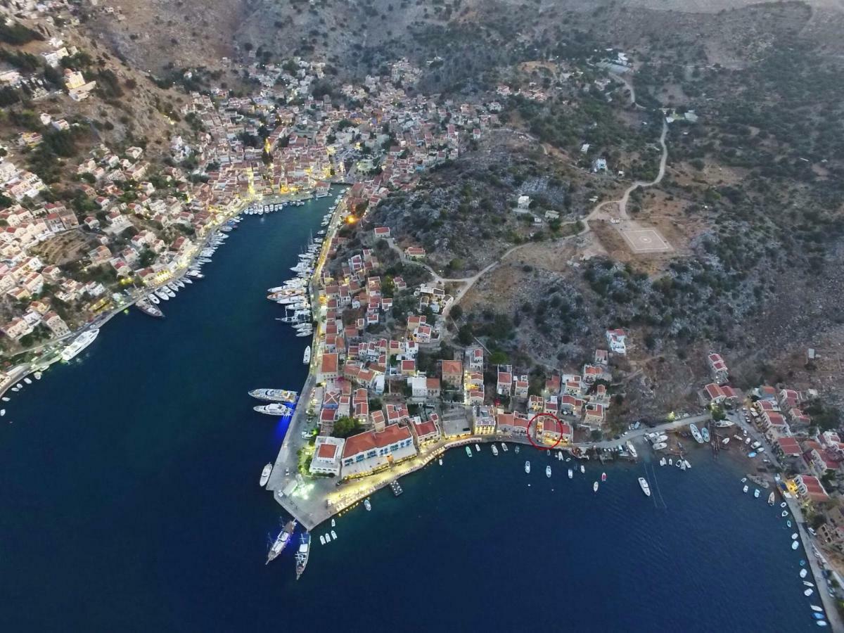 SeaMe Villa Symi Exterior foto